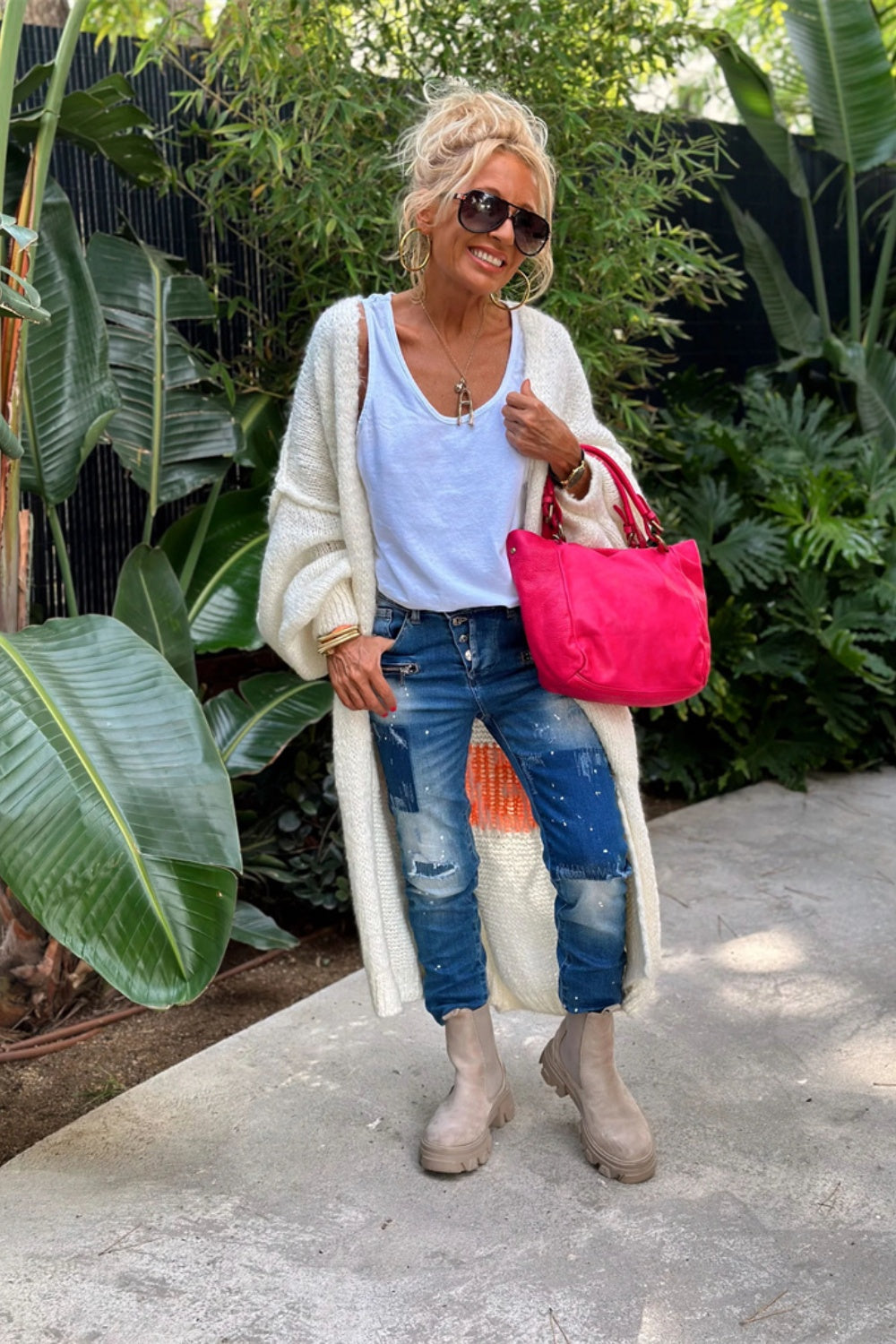 Charming - Oversized Long Cardigan Sweater