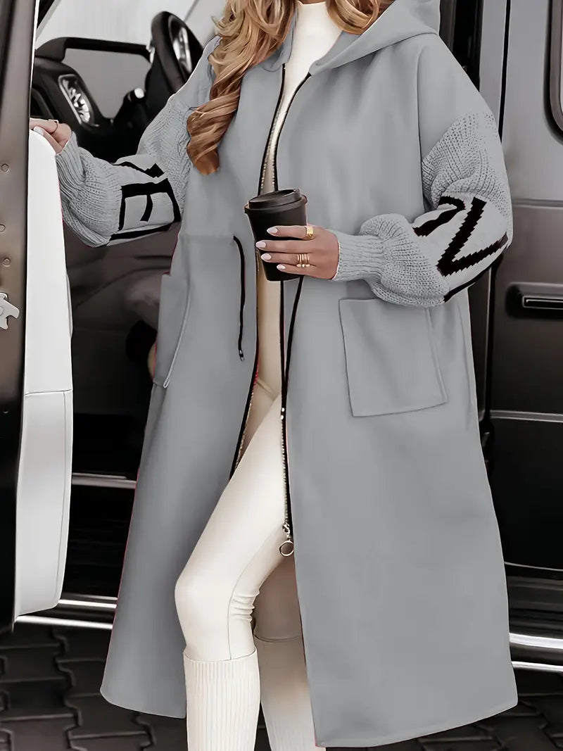 Jolanta | Elegant Hooded Coat