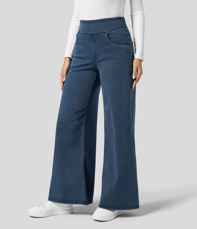 Evie | Comfortable Stretch Pants with High Waist