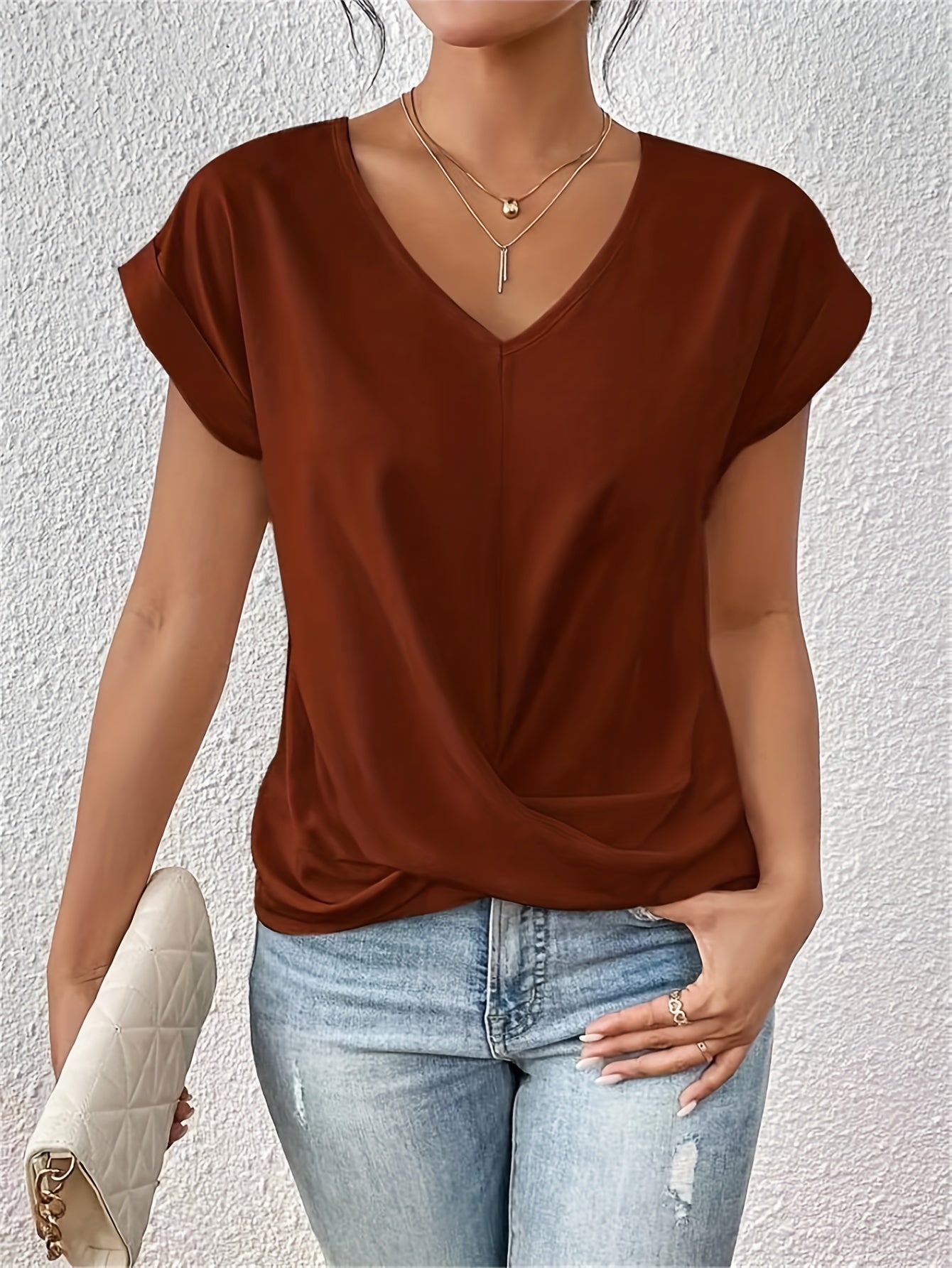 Nova | Heart-Shaped Neck T-Shirt