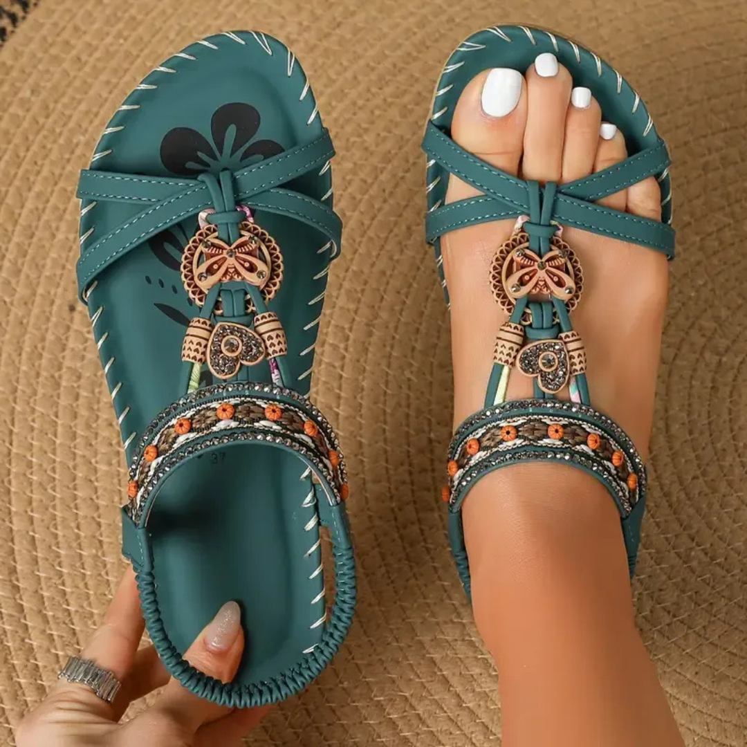 Elena™ | Orthopedic sandals in Ibiza style