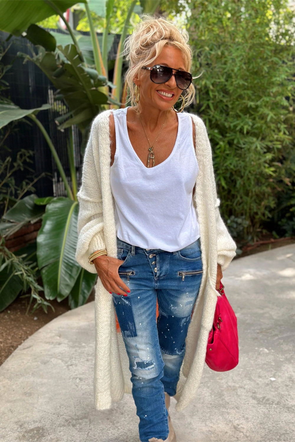 Charming - Oversized Long Cardigan Sweater