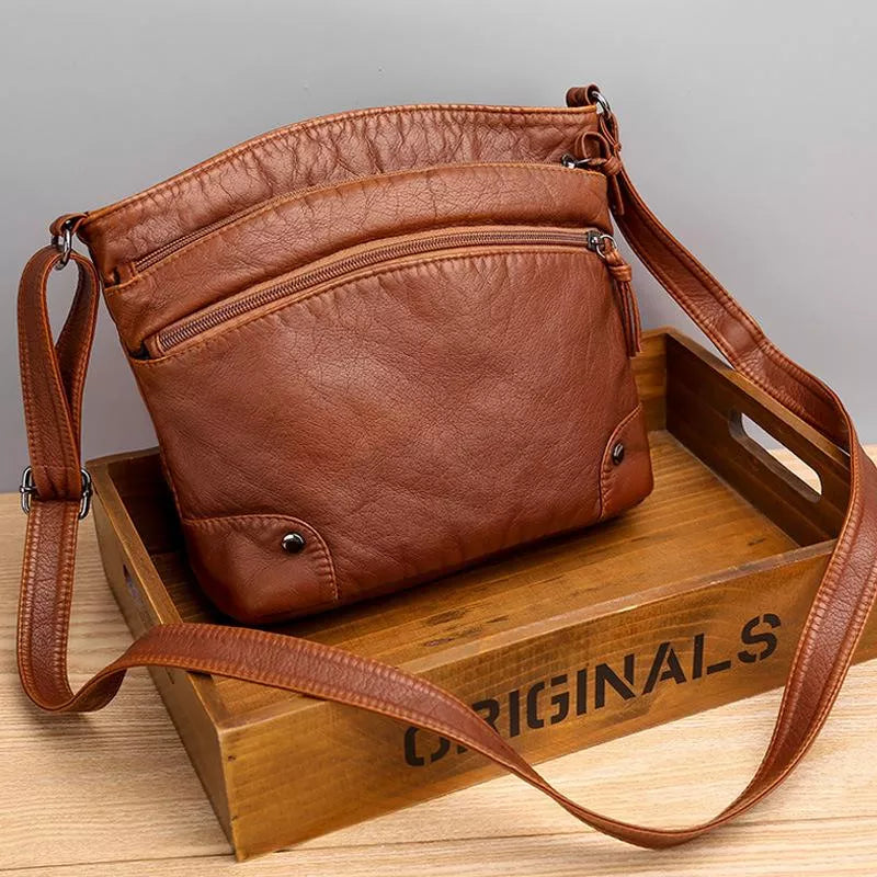Paulina | Soft Leather Shoulder Bag