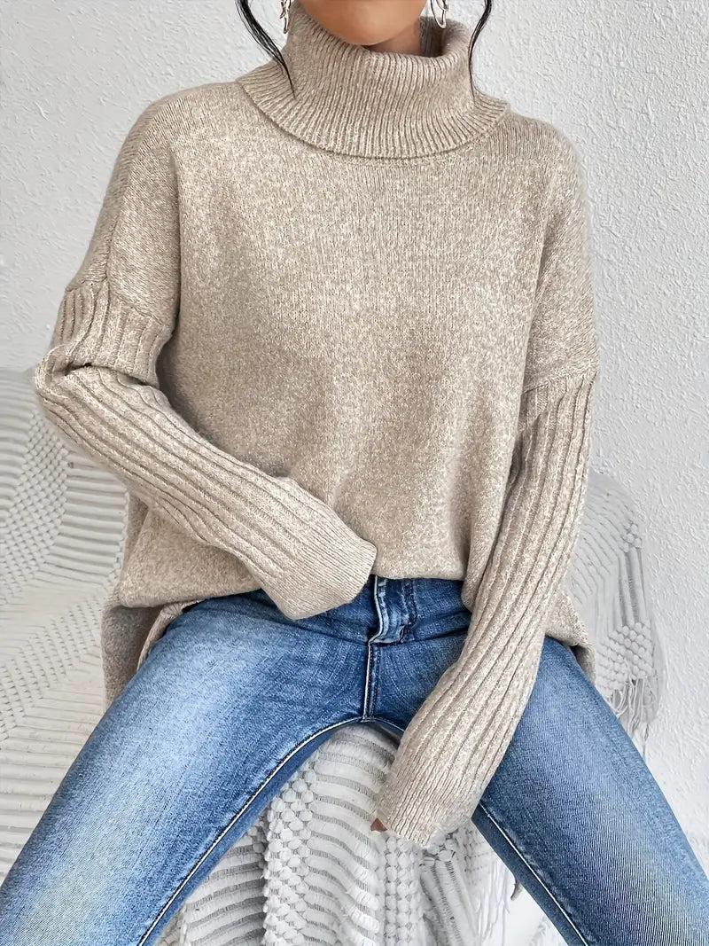 Quinn – Long turtleneck sweater