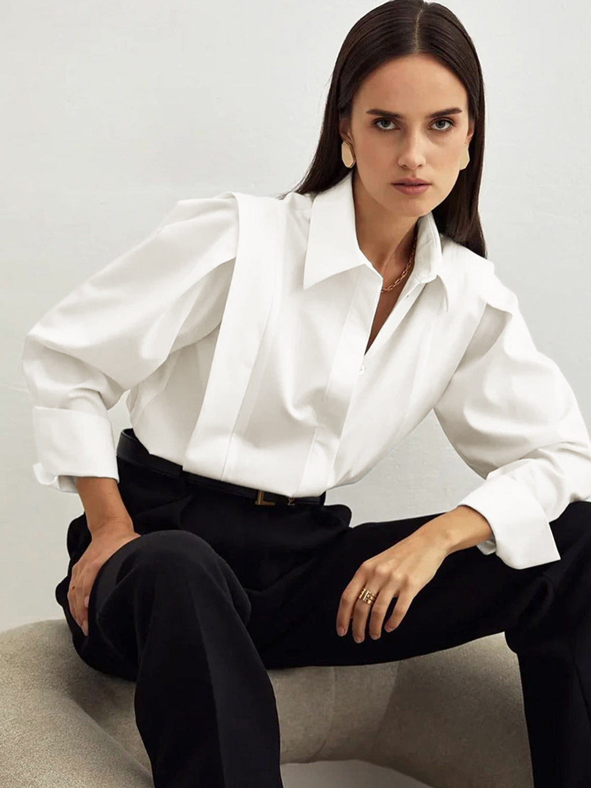 Button-Up Shirt Fair And Square