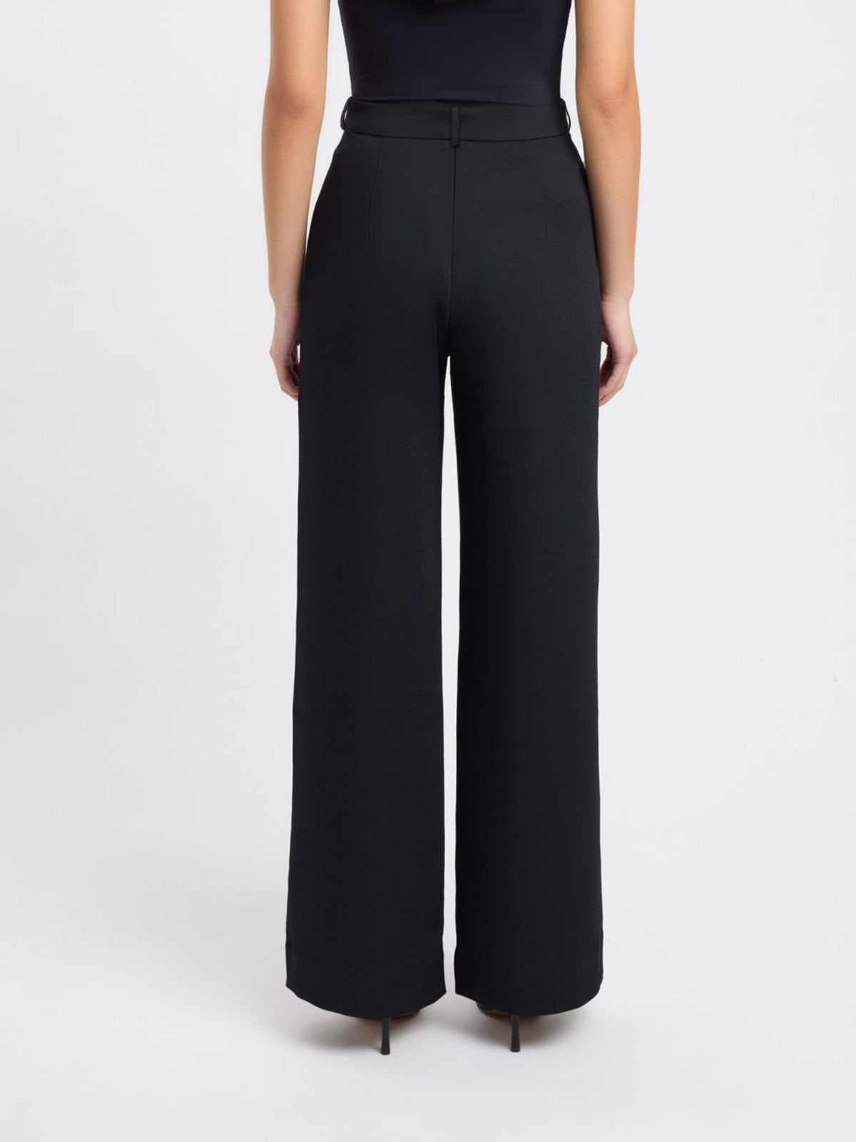 Straight Business Casual Pants with Pockets