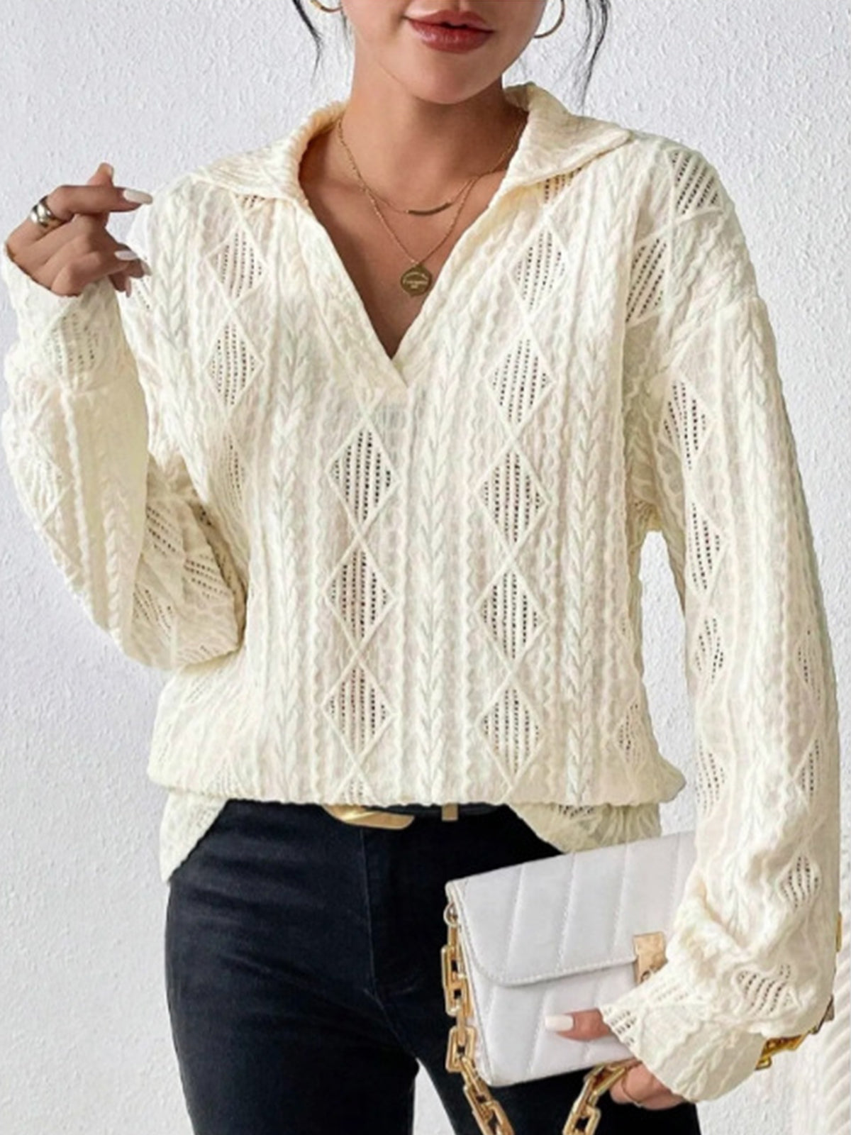 Empty Crochet Polo