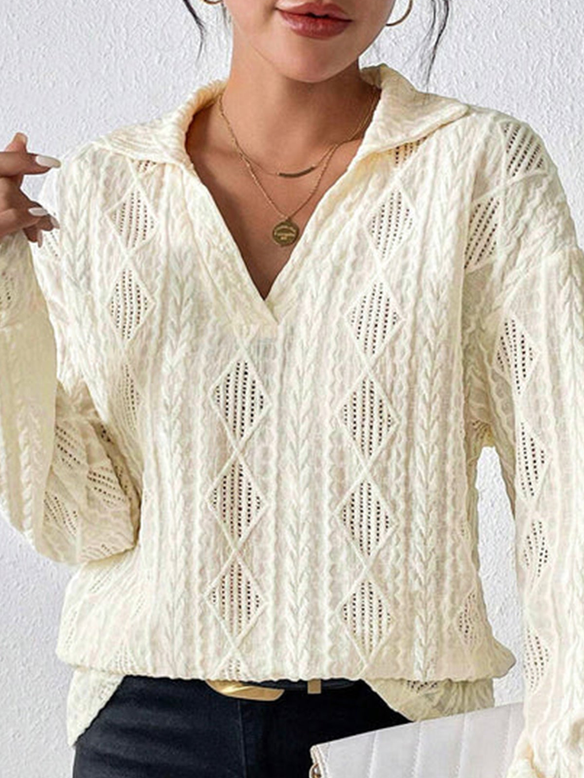 Empty Crochet Polo