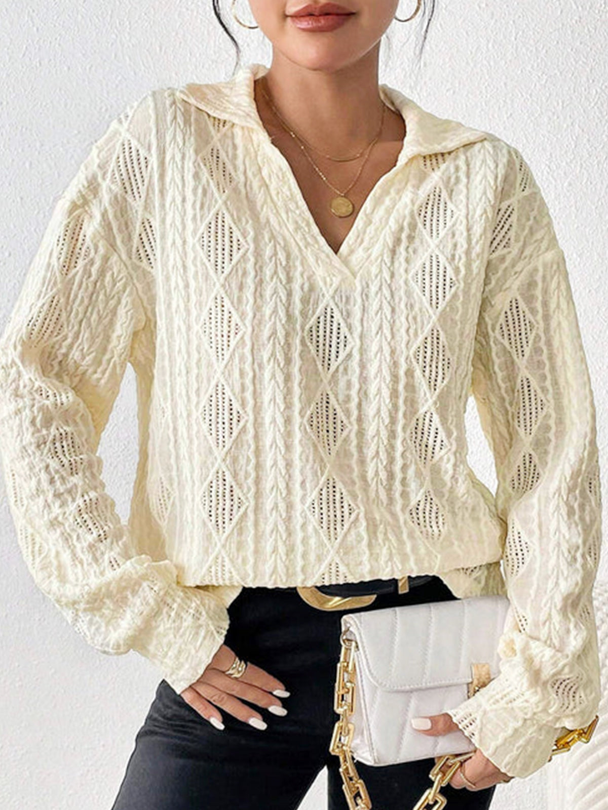 Empty Crochet Polo