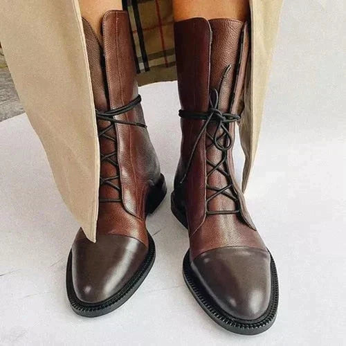 Bożena™ | Elegant Ankle Boots with Timeless Style