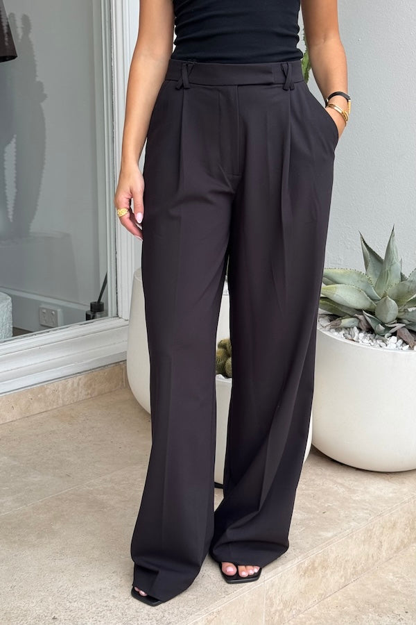 Tailored Kate Black Pants