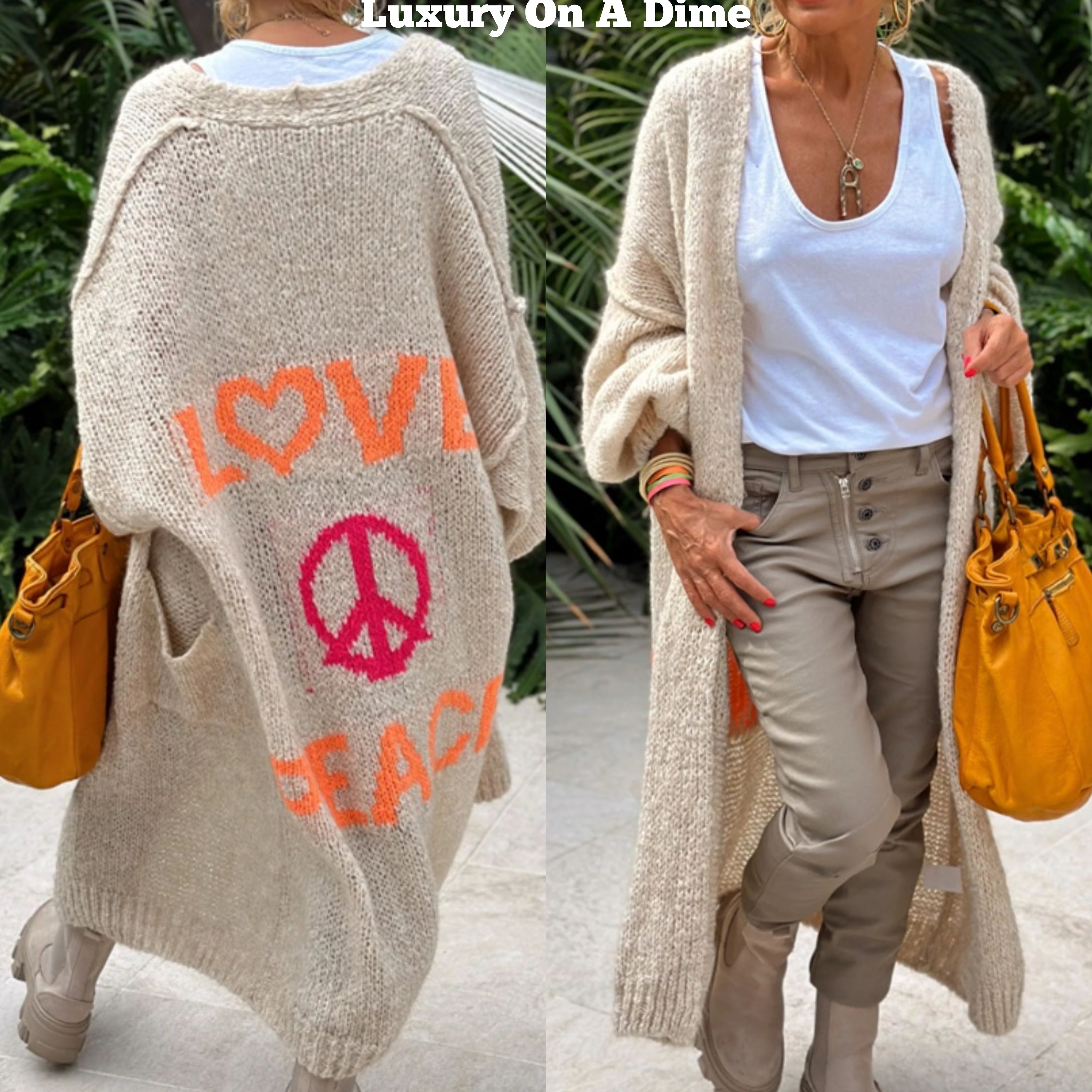 Charming - Oversized Long Cardigan Sweater