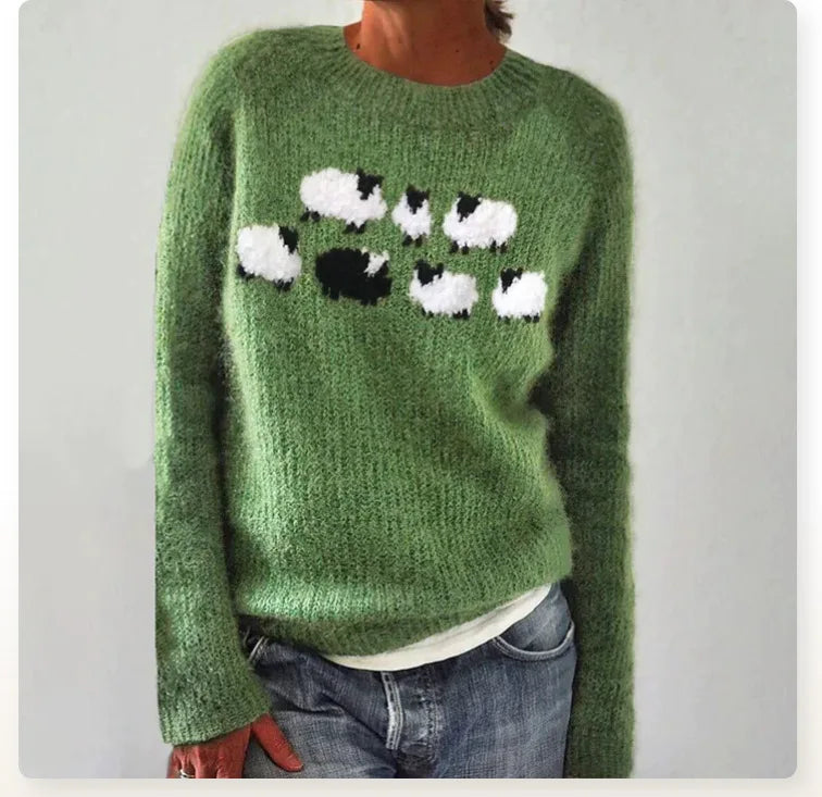 Lilou - Cozy Sheep Wool Sweater