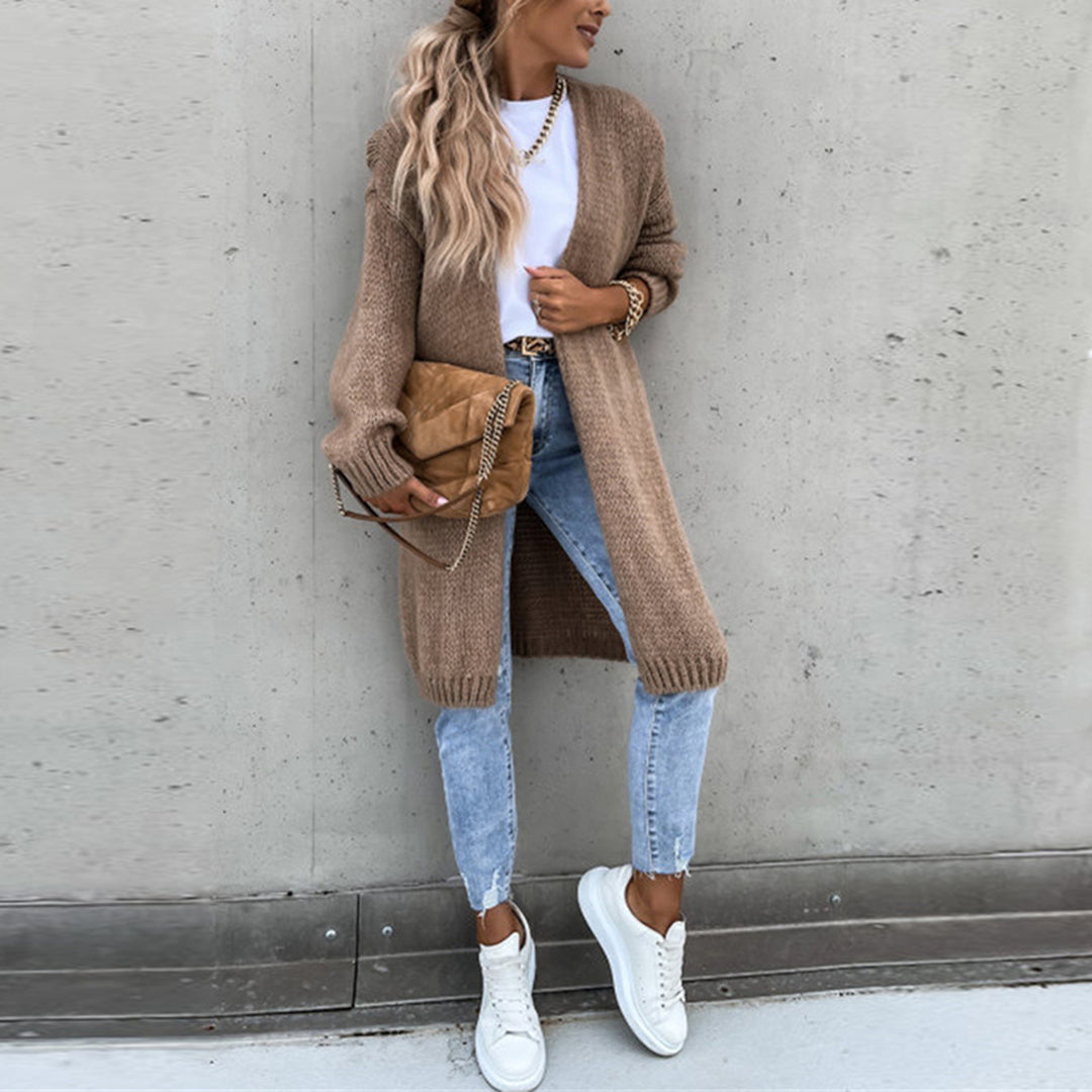Camile - Classic Long Cardigan
