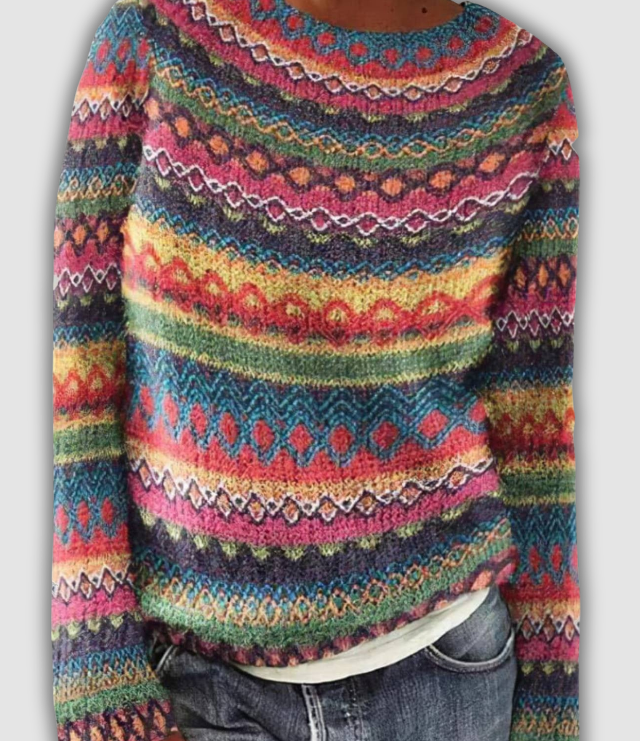 Maribel - Cozy Retro Sweater