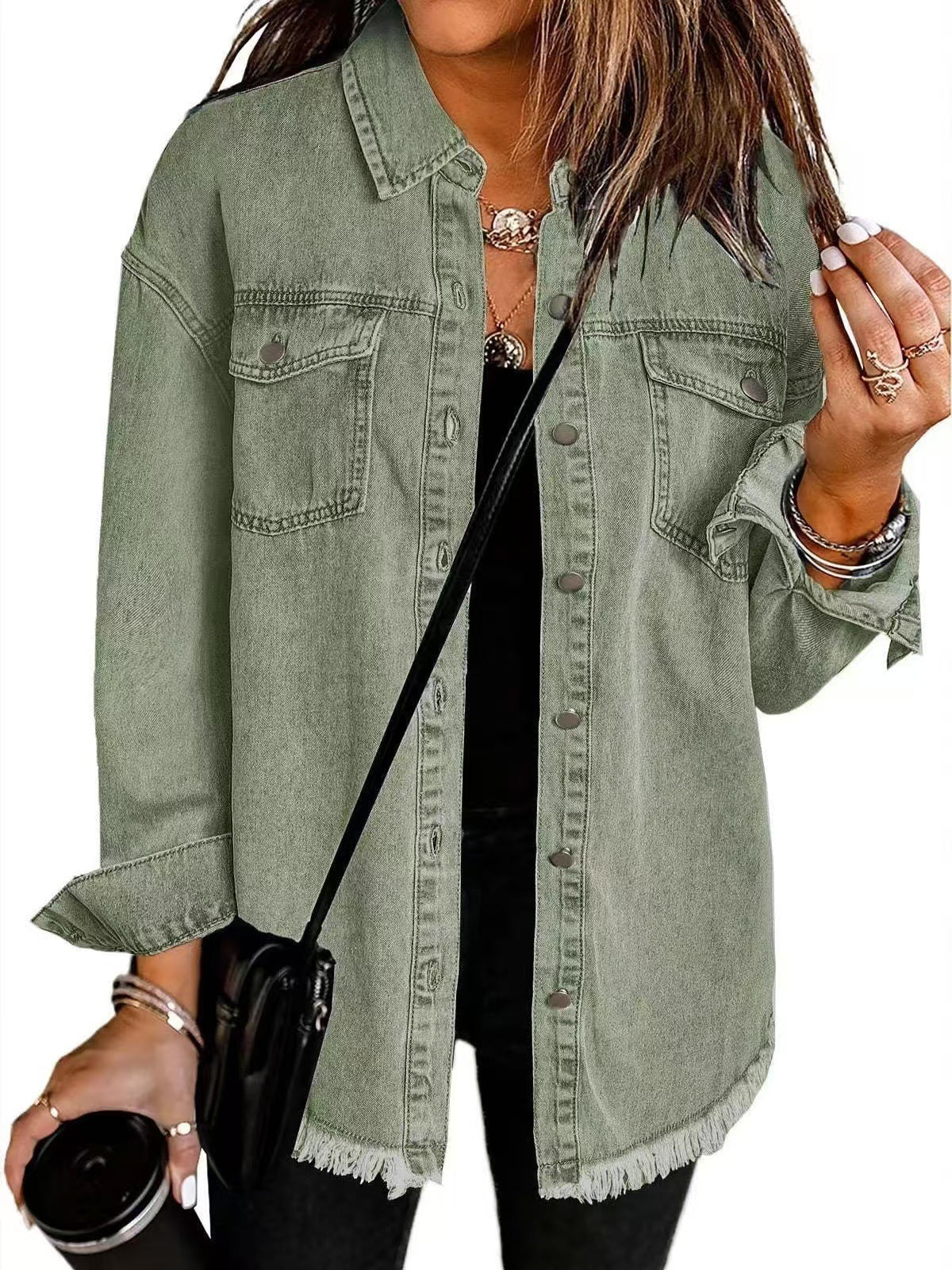 Sofia Denim™ | Elegant Denim Jacket