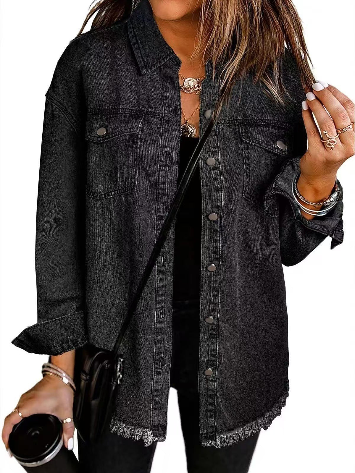 Sofia Denim™ | Elegant Denim Jacket
