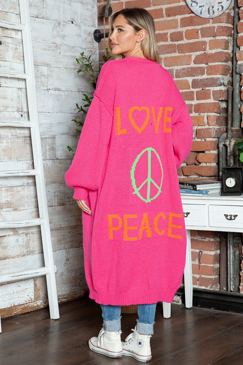 Charming - Oversized Long Cardigan Sweater