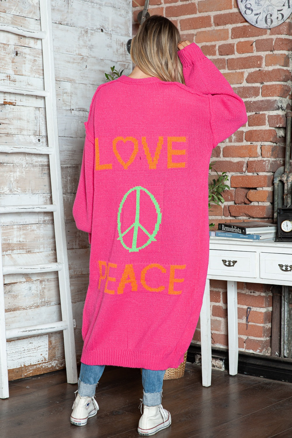 Charming - Oversized Long Cardigan Sweater