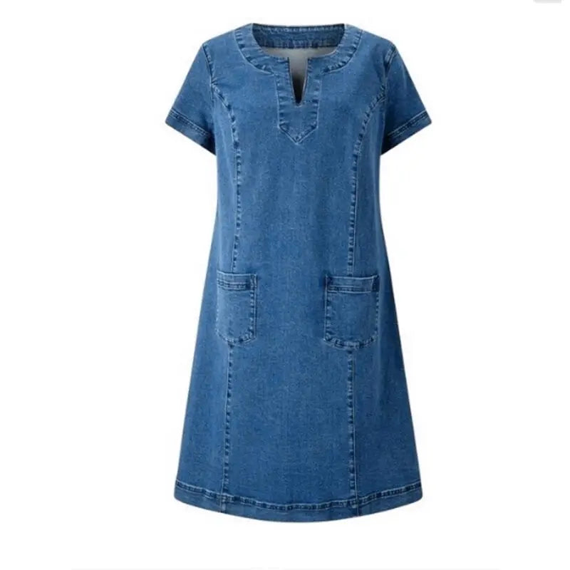 Lily | Soft Denim Dress