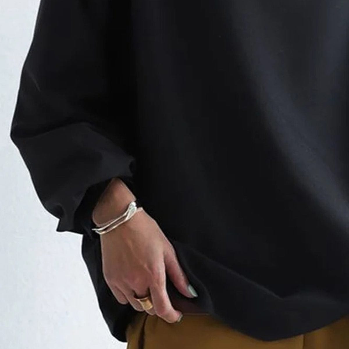 Elly | Soft Knit Top with High Collar