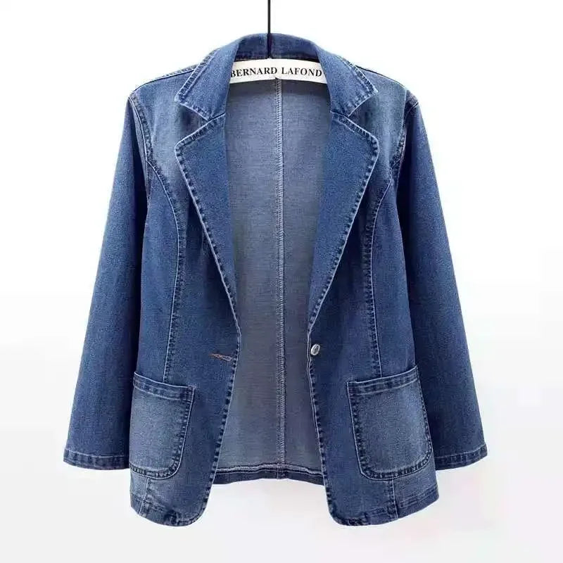 Roxanne™ | Elegant Denim Jacket