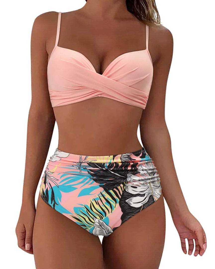Alma – Elegant High-Waisted Bikini