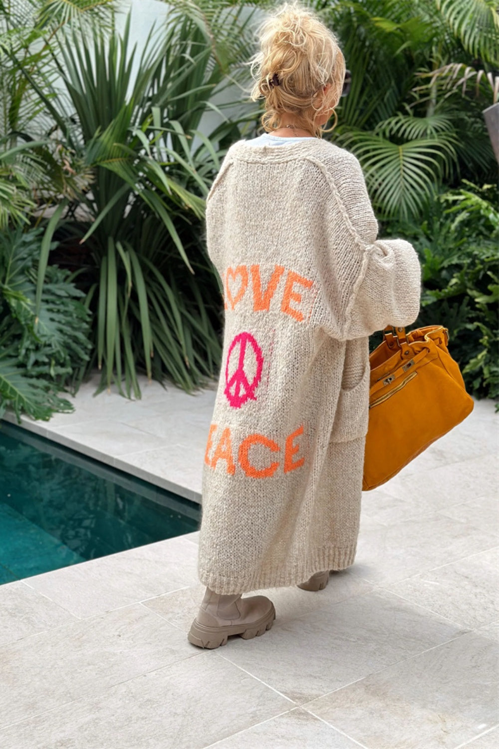 Charming - Oversized Long Cardigan Sweater