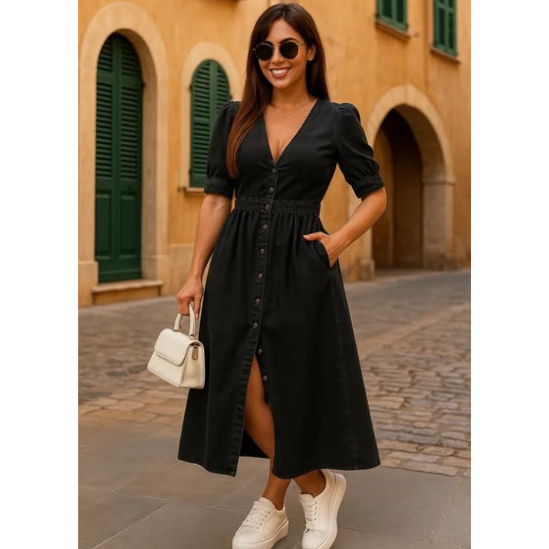 Aurora – Midi Dress with Timeless Elegance