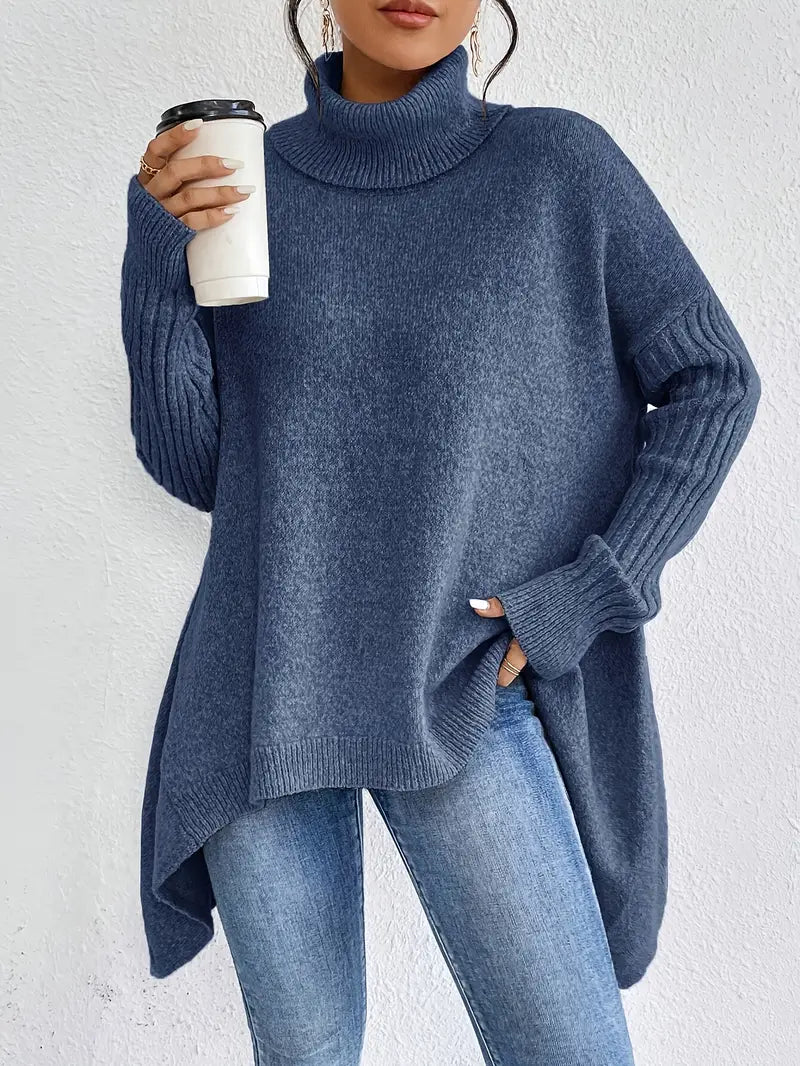 Quinn – Long turtleneck sweater