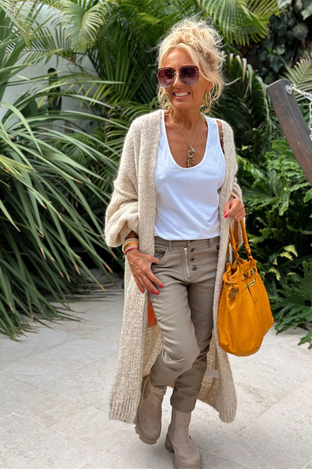 Charming - Oversized Long Cardigan Sweater