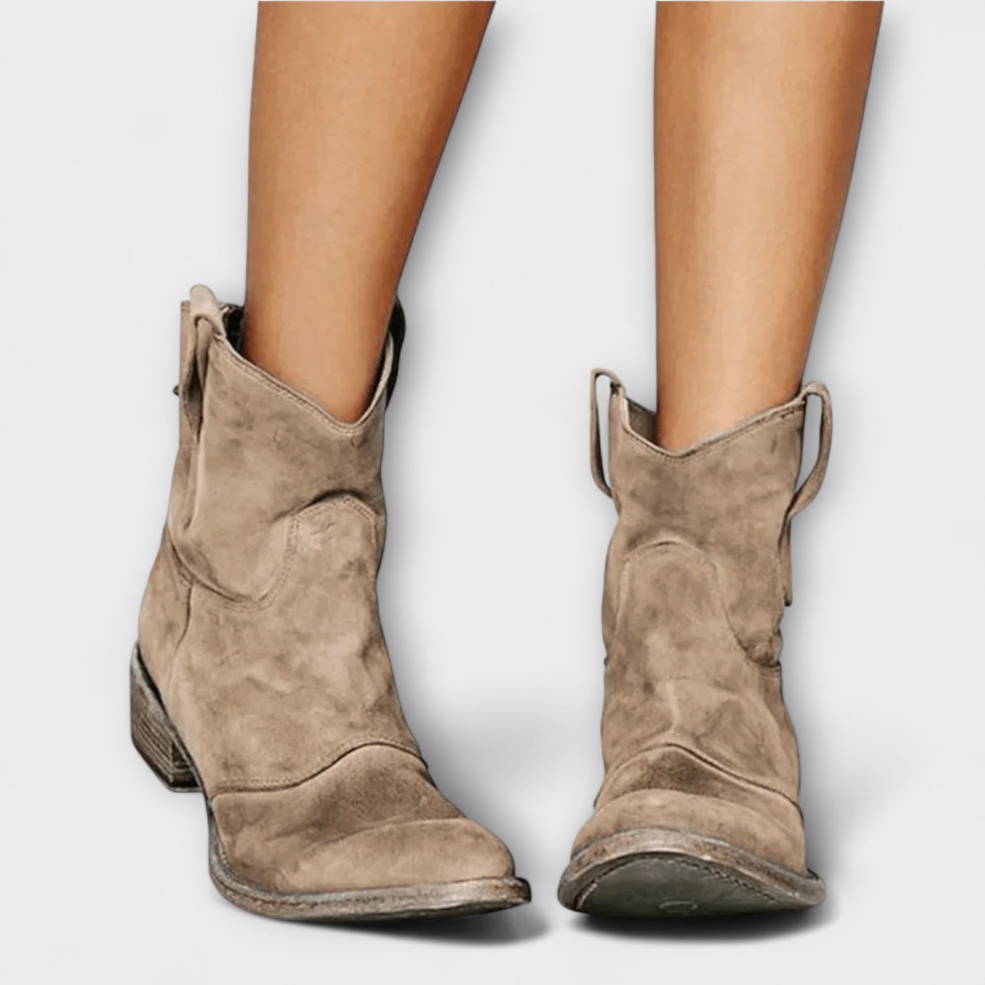 Arizona - Suede ankle boots in Savannah style