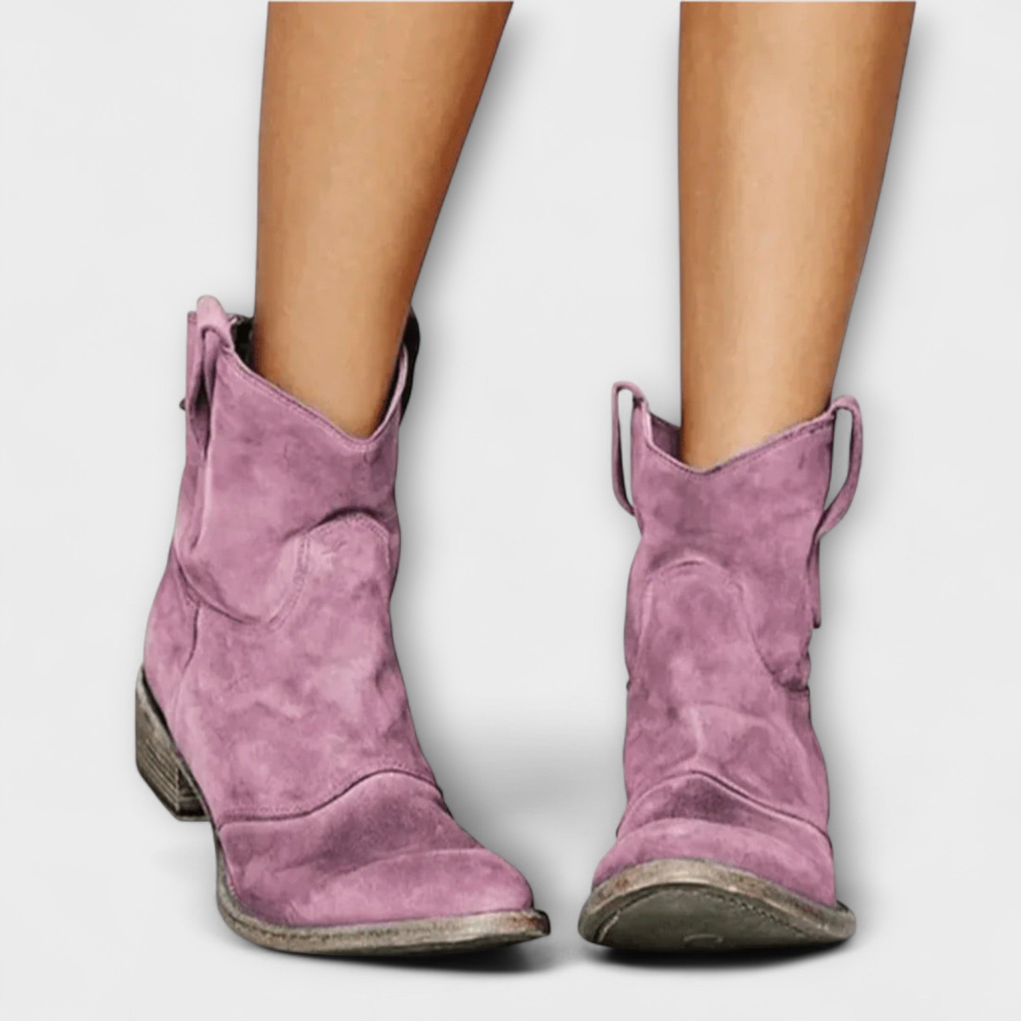 Arizona - Suede ankle boots in Savannah style