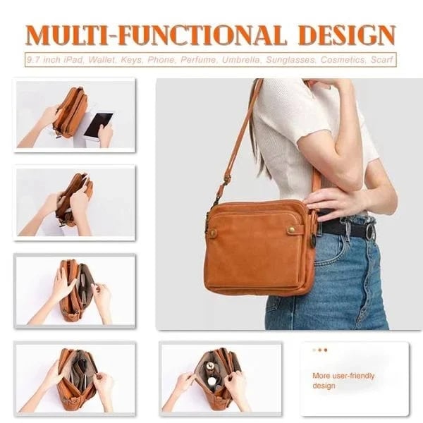 Josefin | Handmade Shoulder Bag Made of Soft Leather