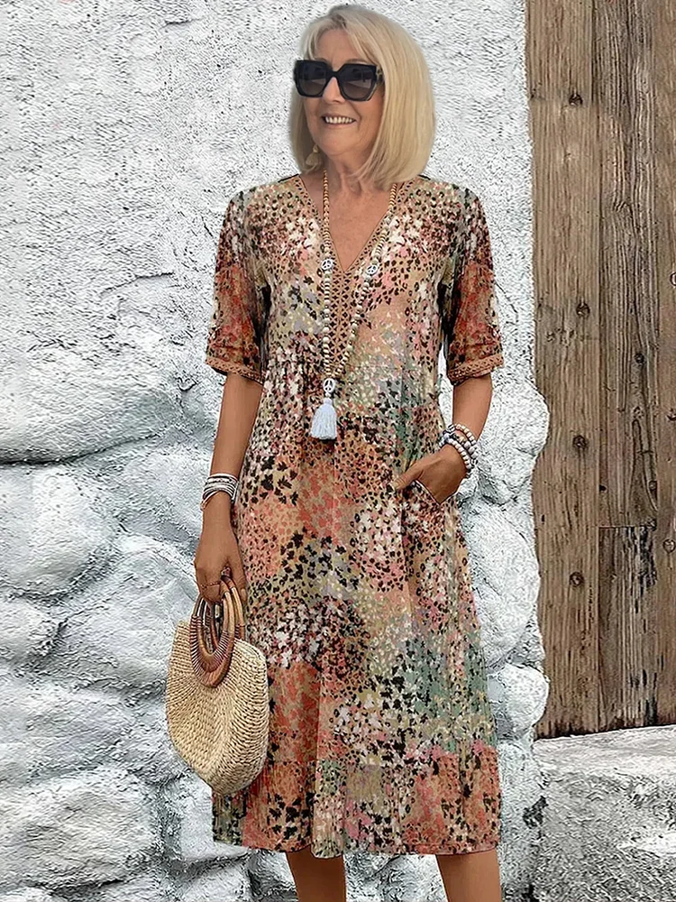 Colette™ | Dazzling Midi Dress