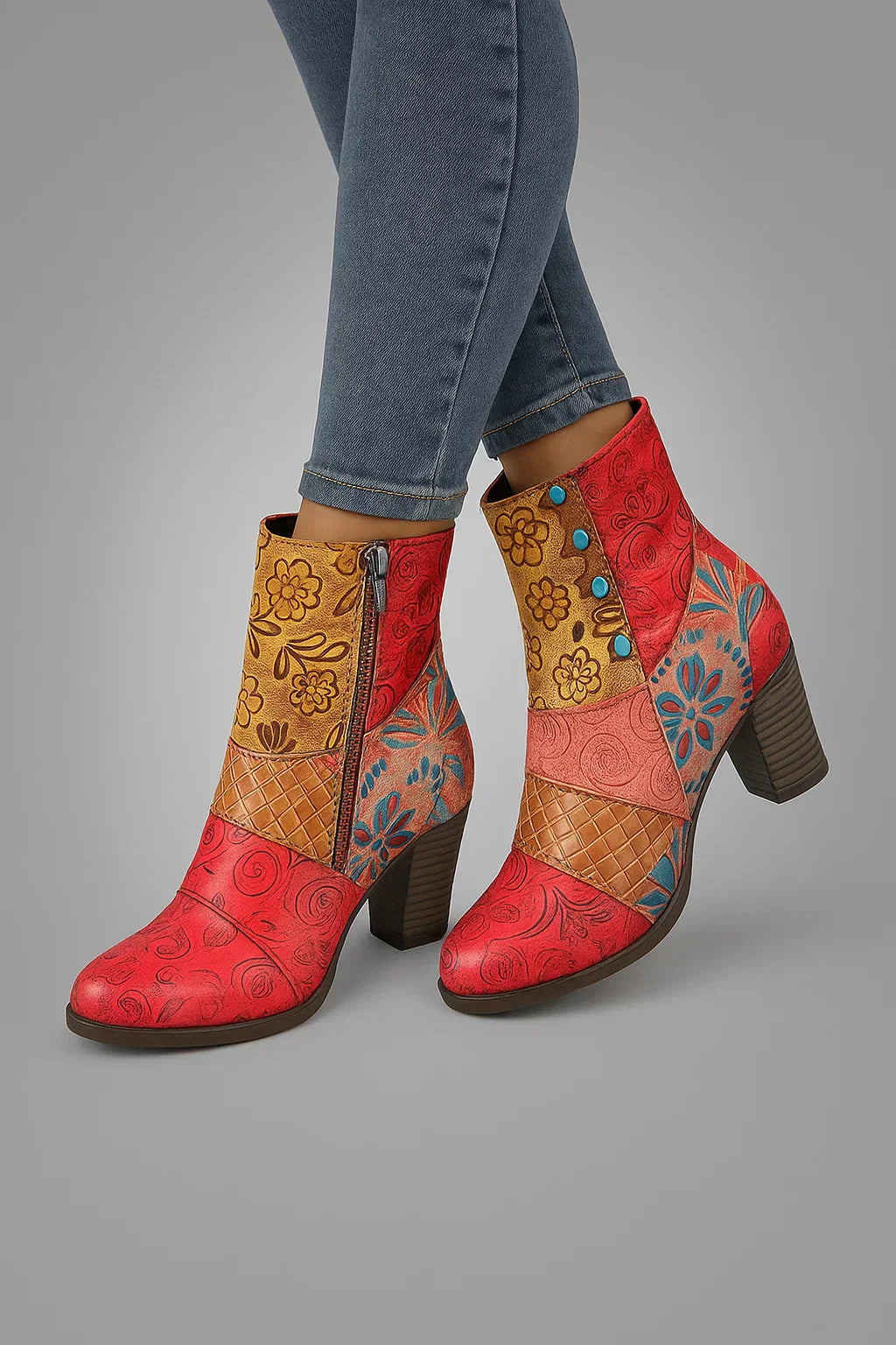 Sonje™ | Waterproof ankle boots with a zipper