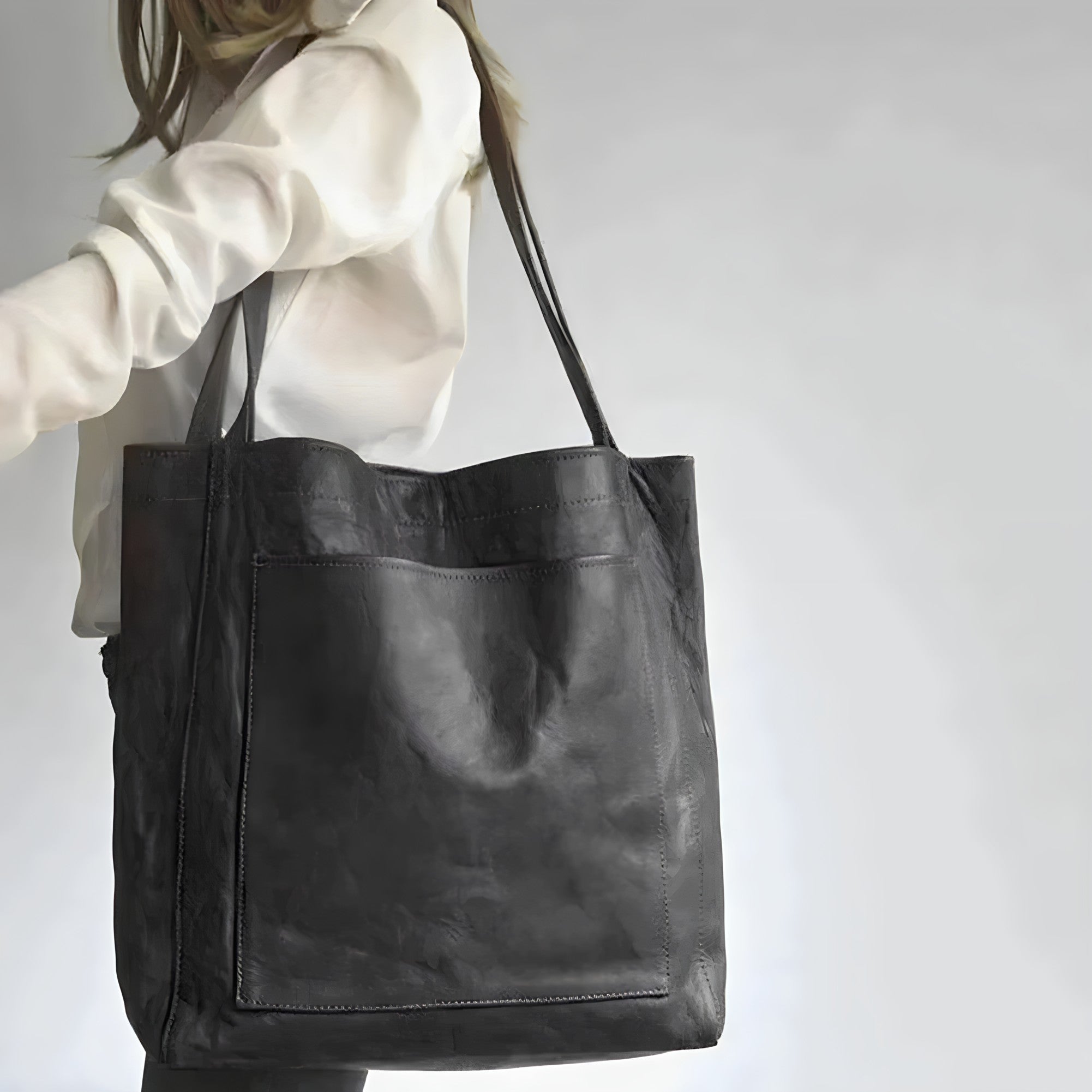 Frida | Handcrafted Leather Fabric Bag