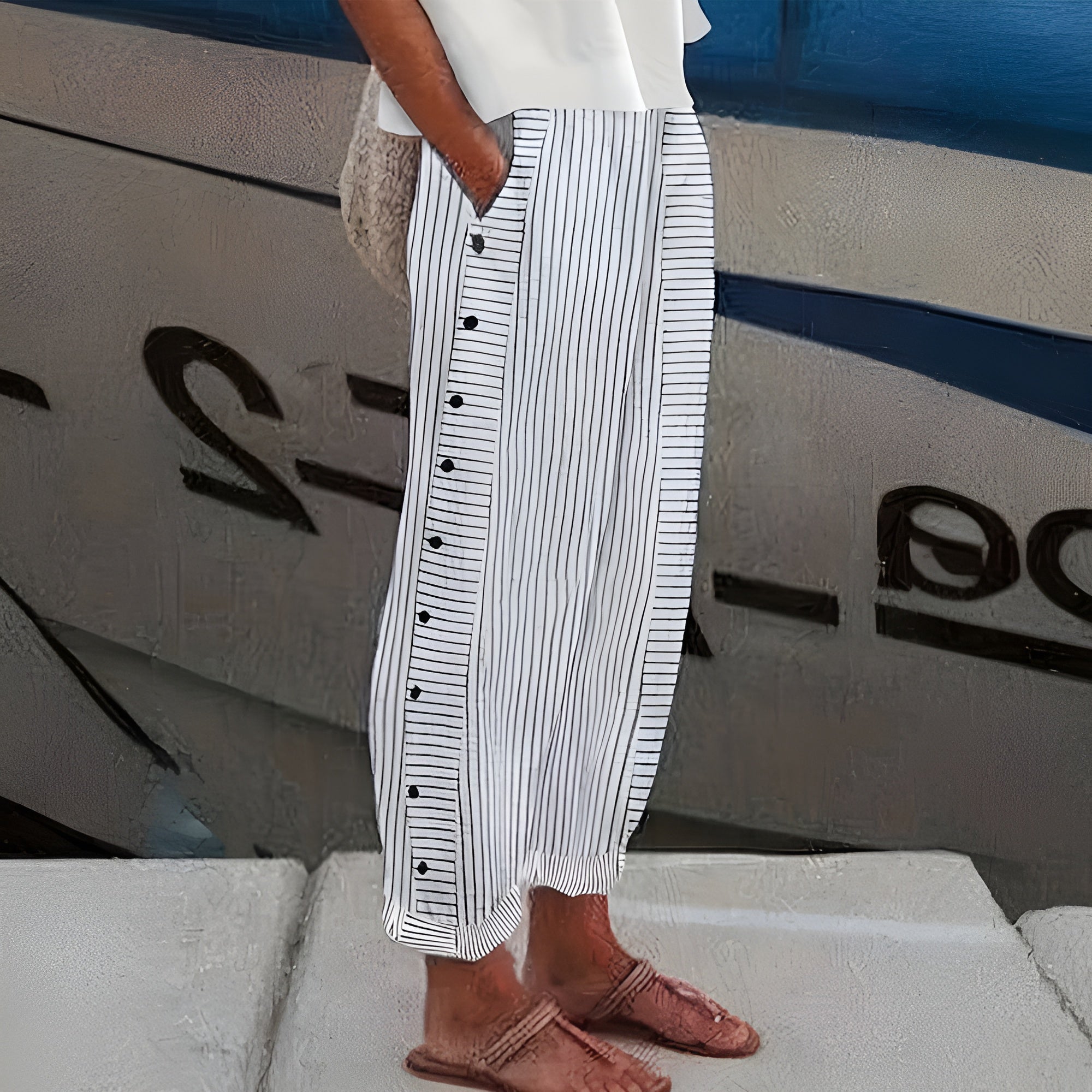 Dagny | Lightweight Linen Pants