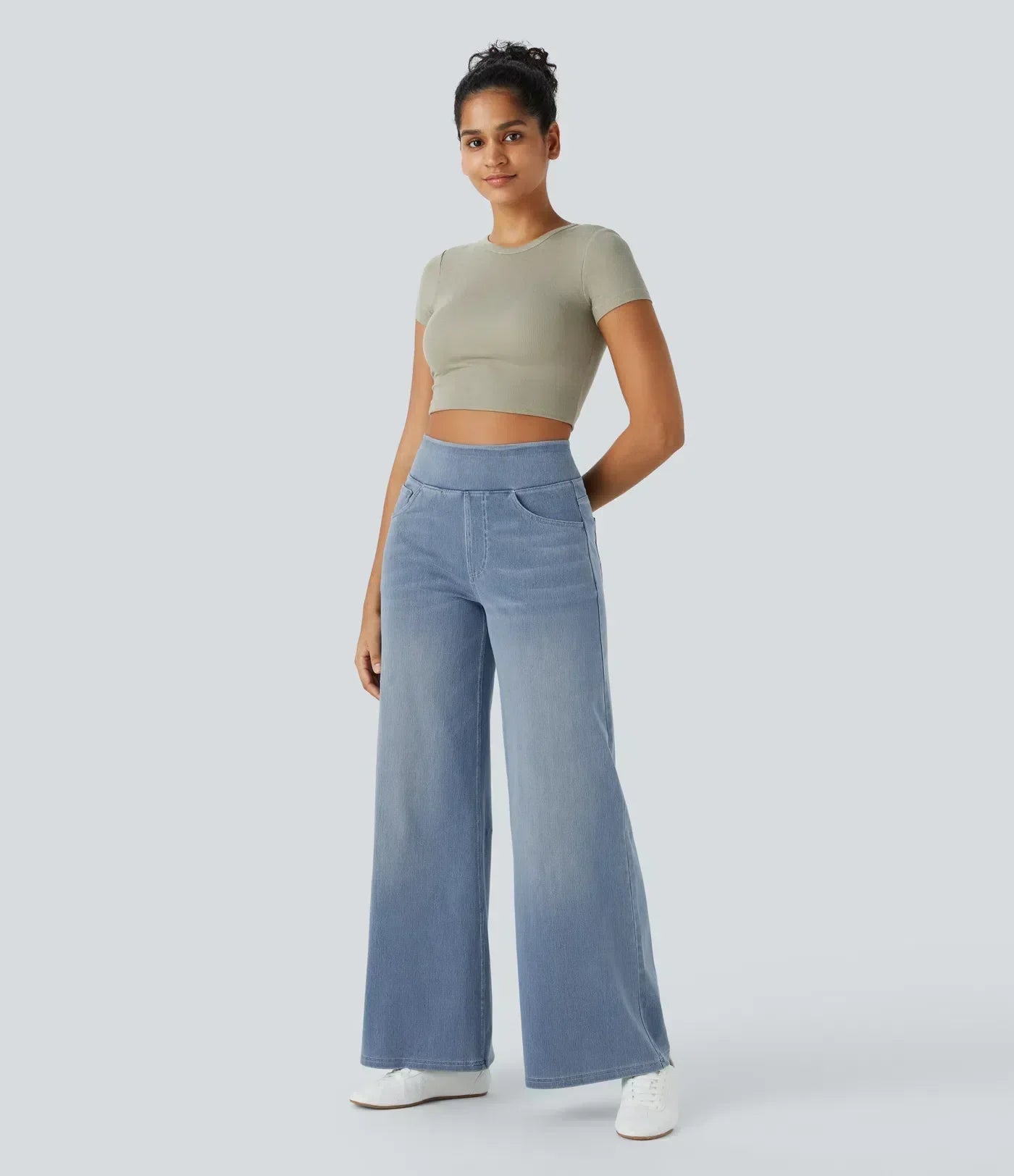 Evie | Comfortable Stretch Pants with High Waist
