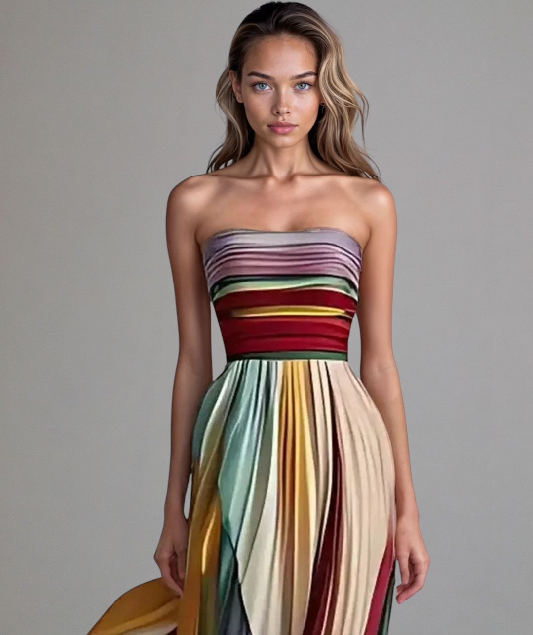 Nayla | Summer Maxi Dress in Lightweight Fabric