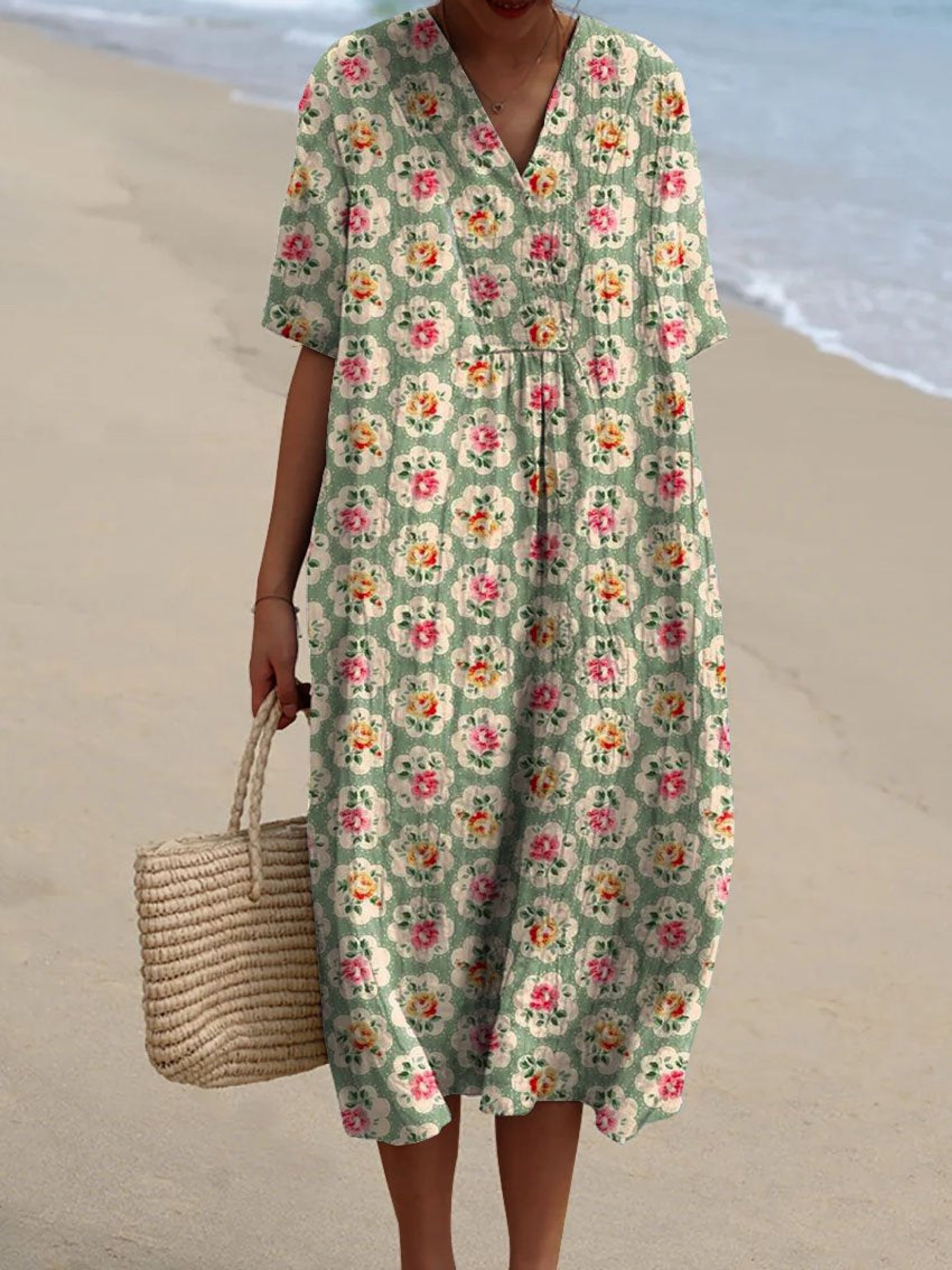 Eliza | Vintage Floral Dress