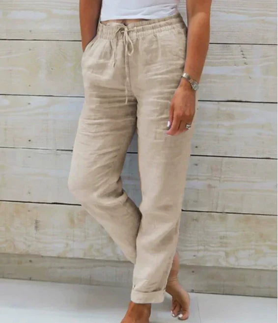 Isabelle | Pants with a Drawstring for Personalized Comfort
